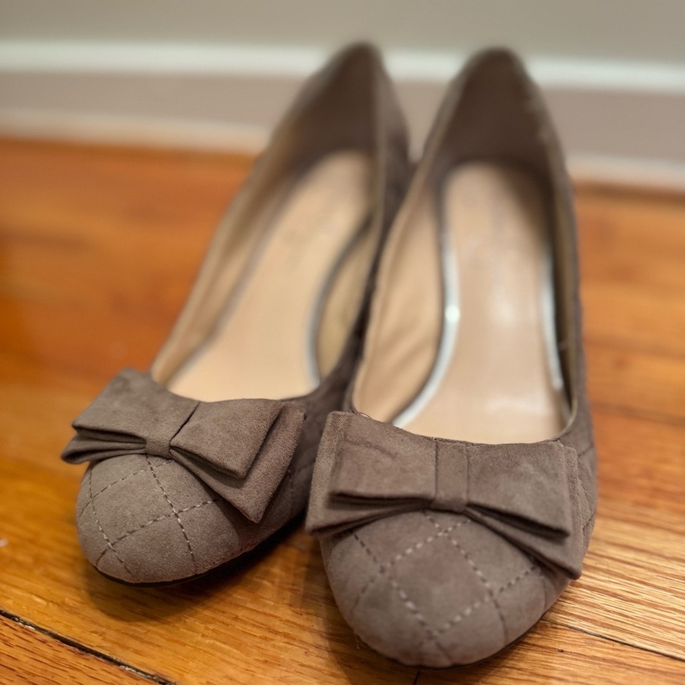 Chic Quilted Bow Flats